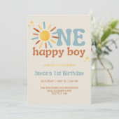 Ein glücklicher Junge, 1. Sonnenreise Einladung (Stehend Vorderseite)