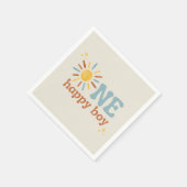 Ein glücklicher Junge, 1. Sonnenreise Serviette (Ecke)