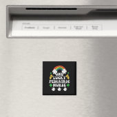 Ein glücklicher Kinderkrankenschwester Lustiger ir Magnet (In Situ (Geschirrspüler))
