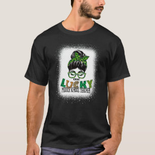 Ein glücklicher Lehrer aus der Mittelschule bracht T-Shirt