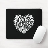 Ein glücklicher Lehrer Frohen St. Patrick's Day Cu Mousepad (Mit Mouse)