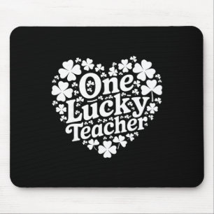 Ein glücklicher Lehrer Frohen St. Patrick's Day Cu Mousepad