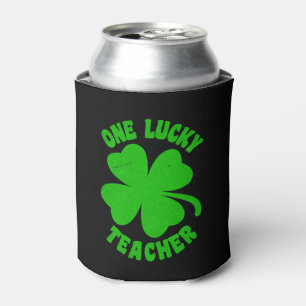 Ein glücklicher Lehrer St Patrick's Day Dosenkühler