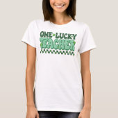 Ein glücklicher Lehrer St Patricks Day, St Pattys T-Shirt (Vorderseite)