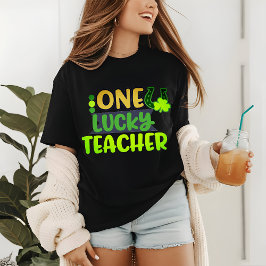 Ein glücklicher Lehrer | St. Patrick's Day Tri-Blend Shirt