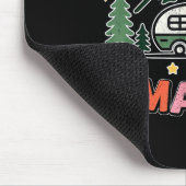 Ein glücklicher Mama Camper erster Geburtstag Camp Mousepad (Ecke)