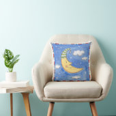 Ein glücklicher Mond Kissen (Stuhl )