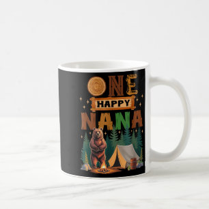 Ein glücklicher Nana-Camper 1. Geburtstag Camng Bä Kaffeetasse