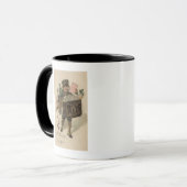 Ein glücklicher New YearIrish Mail Boy Tasse (Vorderseite Links)