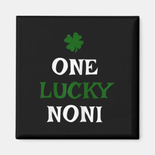 Ein glücklicher Noni St. Patrick's Day Lustiger Ir Magnet