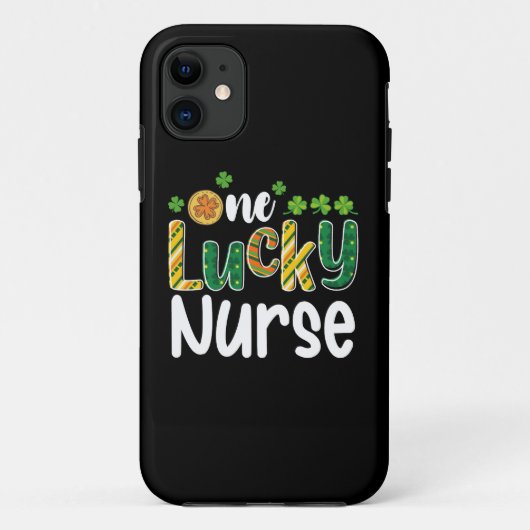 Ein glücklicher Nurse St Patrick's Day Case-Mate iPhone Hülle (Rückseite)