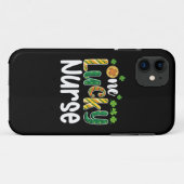 Ein glücklicher Nurse St Patrick's Day Case-Mate iPhone Hülle (Rückseite (Horizontal))