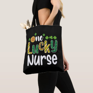 Ein glücklicher Nurse St Patrick's Day Tasche