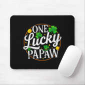 Ein glücklicher Opa St. Patricks Day Shamrock Männ Mousepad (Mit Mouse)
