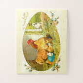 Ein glücklicher Ostern Puzzle (Vertikal)