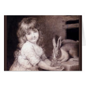 Ein glücklicher Ostern ... Vintage Osterkarte (Vorderseite (Horizontal))