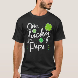 Ein glücklicher Papa Vatertag St. Patrick's Day T-Shirt