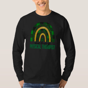 Ein glücklicher Physiotherapeut Rainbow St Patrick T-Shirt