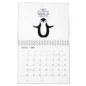 Ein glücklicher Pinguin Kalender (Jan 2027)