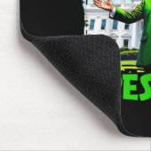 Ein glücklicher Präsident Trump St Patricks Day Ir Mousepad (Ecke)