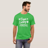 Ein glücklicher Principal St. Patrick's Day Matchi T-Shirt (Vorne ganz)