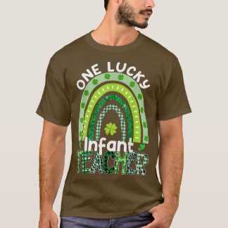 Ein glücklicher Säugling Lehrer St Patrick's Day T T-Shirt