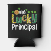 Ein glücklicher Schulleiter St Patrick's Day Dosenkühler (Vorderseite)