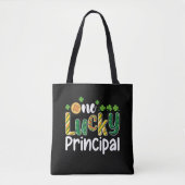 Ein glücklicher Schulleiter St Patrick's Day Tasche (Vorderseite)