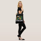 Ein glücklicher Schulleiter St Patrick's Day Tasche (Am Model)
