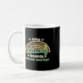 Ein glücklicher Schulsozialarbeiter St. Patricks D Kaffeetasse (Links)
