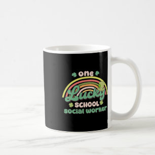 Ein glücklicher Schulsozialarbeiter St. Patricks D Kaffeetasse