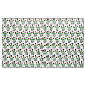 Ein glücklicher Snowman Stoff (Yard (91,4 cm))
