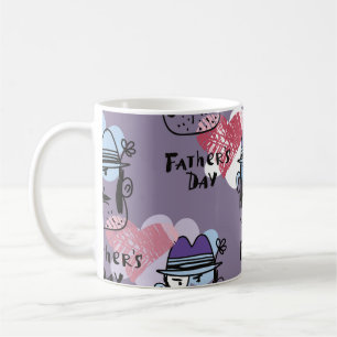 Ein glücklicher Tag für den Vater. Einzigartiges G Kaffeetasse