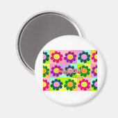 Ein glücklicher Tag! Magnet (Vorderseite/Rückseite)