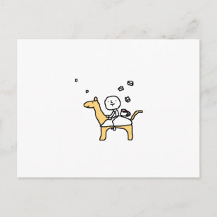 ein glücklicher Tag Postkarte