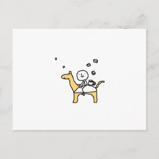 ein glücklicher Tag Postkarte