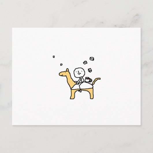 ein glücklicher Tag Postkarte (Vorderseite)