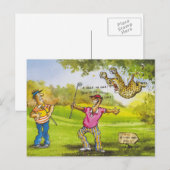 Ein glücklicher Tag Postkarte (Vorne/Hinten)