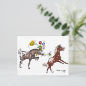 Ein glücklicher Tag! Postkarte (Stehend Vorderseite)