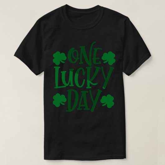 Ein glücklicher Tag T-Shirt (Design vorne)