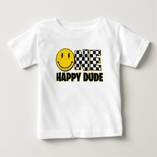 Ein glücklicher Typ Baby T-shirt (Vorderseite)