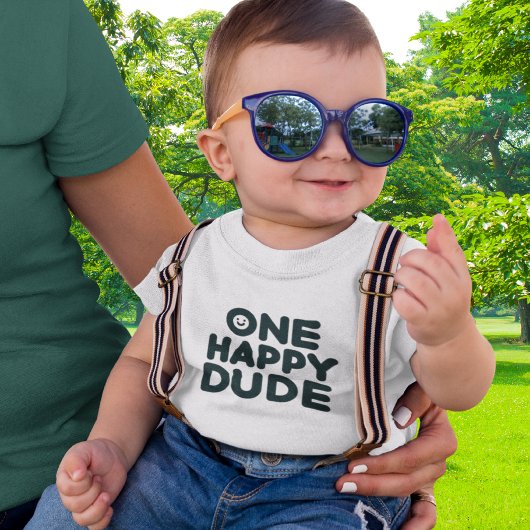 Ein glücklicher Typ Baby T-shirt
