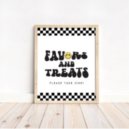 Ein glücklicher Typ | Boys Happy Face Favorits Tab Poster