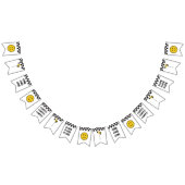 Ein glücklicher Typ Gelbes Lächeln Erster Geburtst Wimpelkette (Alle)