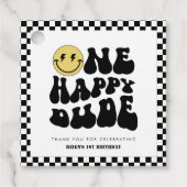 Ein glücklicher Typ | Jungen Krasse Kinder 1. Gebu Geschenkanhänger (Vorderseite)