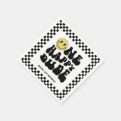 Ein glücklicher Typ | Jungen Krasse Kinder 1. Gebu Serviette (Ecke)