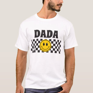 Ein glücklicher Typ lächelnd Gesicht Vater Shirt