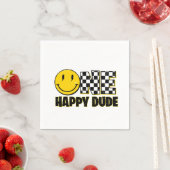 Ein glücklicher Typ Serviette (Beispiel)