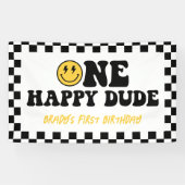 Ein glücklicher Typ Smile Face Boy Erstgeburt Zeic Banner (Horizontal)