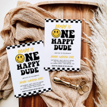 Ein glücklicher Typ | Smiley Boy 1. Geburtstag